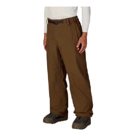 686 ウェア ロクハチロク MENS 686 DOJO GORE-TEX SHELL PANT DARK EARTH M6WN264 26-27 スノーボードウェア 日本正規品