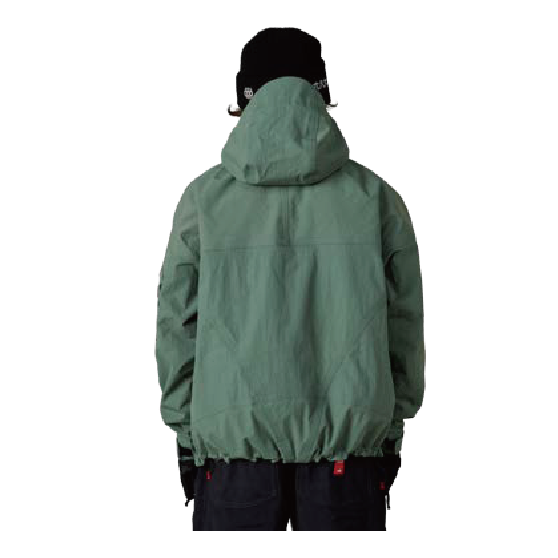 686 ウェア ロクハチロク MENS 686 DOJO SHELL JACKET FADED GREEN CRINKLE M6WN188 26-27 スノーボードウェア 日本正規品