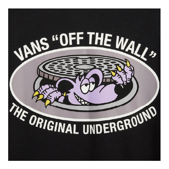 VANS  [vans] DOWNSIDE SS TEE Black 26-27 日本正規品