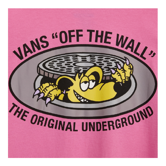 VANS  [vans] DOWNSIDE SS TEE Pink Fizz 26-27 日本正規品