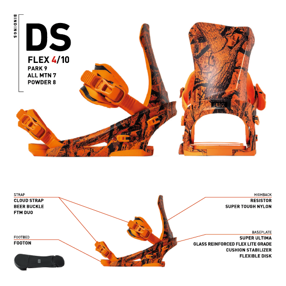FLUX ビンディング  DS MHAK CAMO2 [C] 26-27 バインディング 日本正規品
