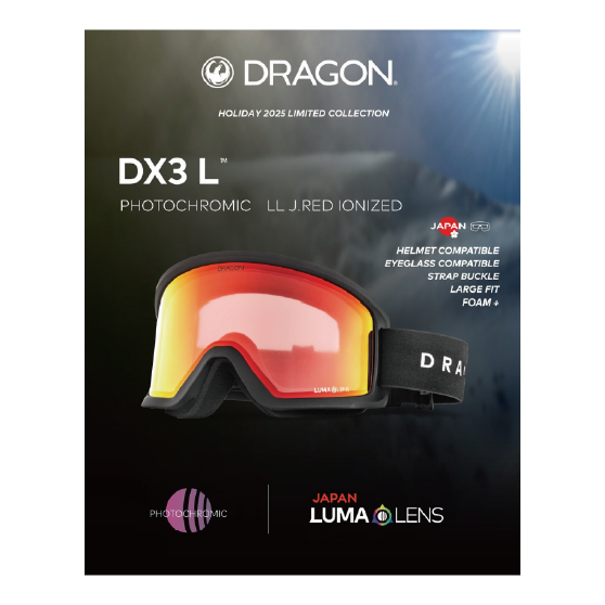 DRAGON DRAGON (S11) Photochromic / Ll Ph J.Red Ionized 25-26