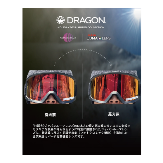 DRAGON DRAGON (S12)Photochromic/Ll Ph J.Silver Ionized 25-26