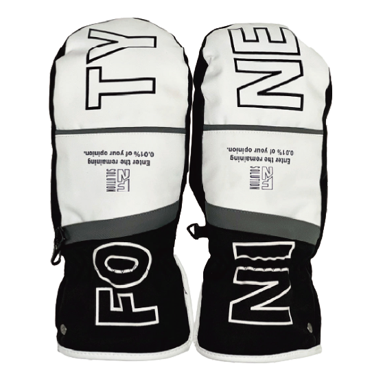 FNS49 フォーナイン SB GLOVE(MITTON) 25-26 スノーボード グローブ MT-WHT