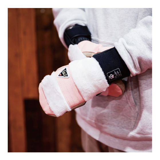 EBS グローブ エビス EXCLUSIVE MITT WHITE FUR 4600019 26-27 スノーボードグローブ 日本正規品