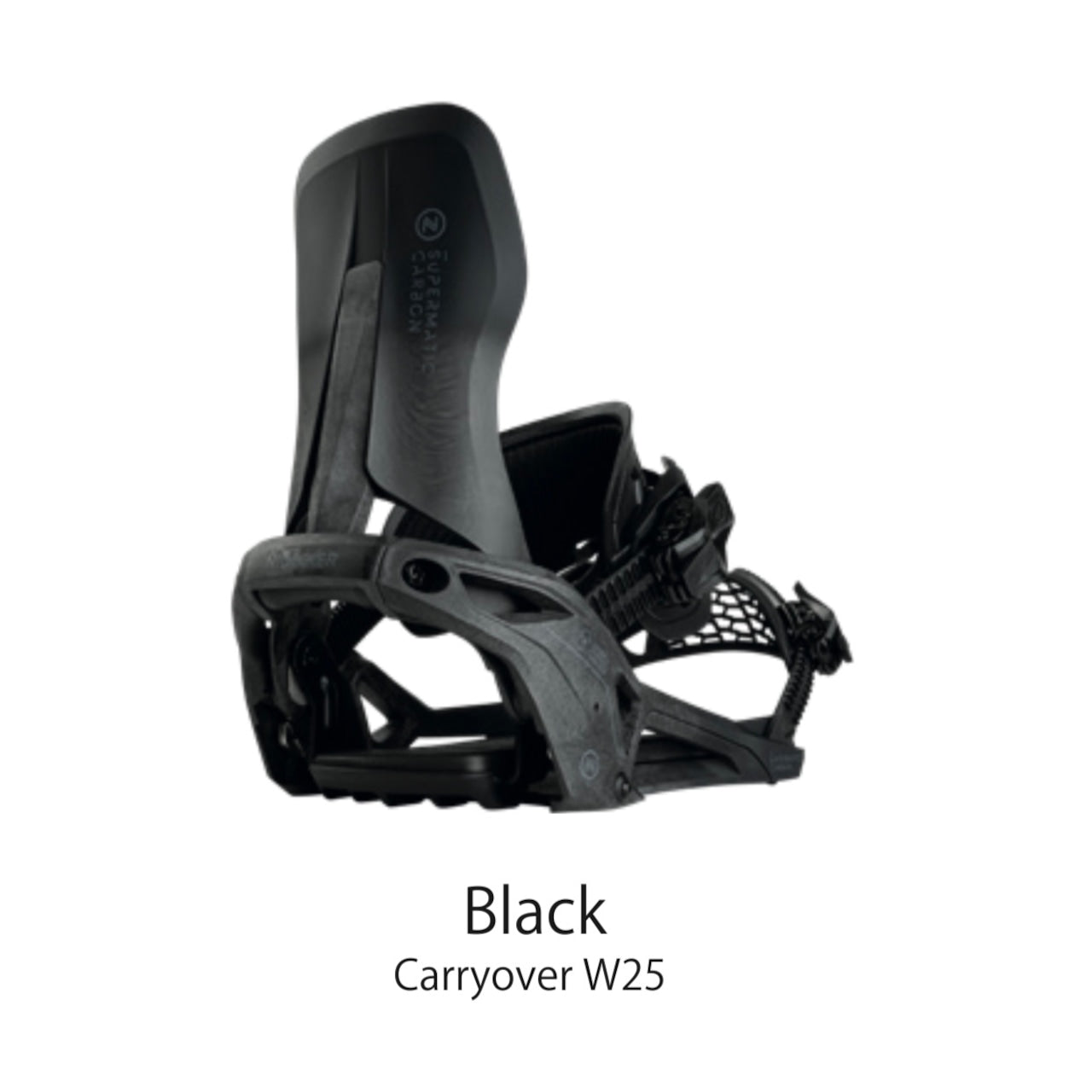 25-26 NIDECKER CARBON-SUPERMATIC BLACK スノーボード 早期予約