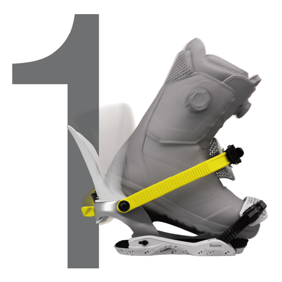 BATALEON FASE ビンディング  Men's Ghost FASE Black Camo 26-27 バインディング 日本正規品