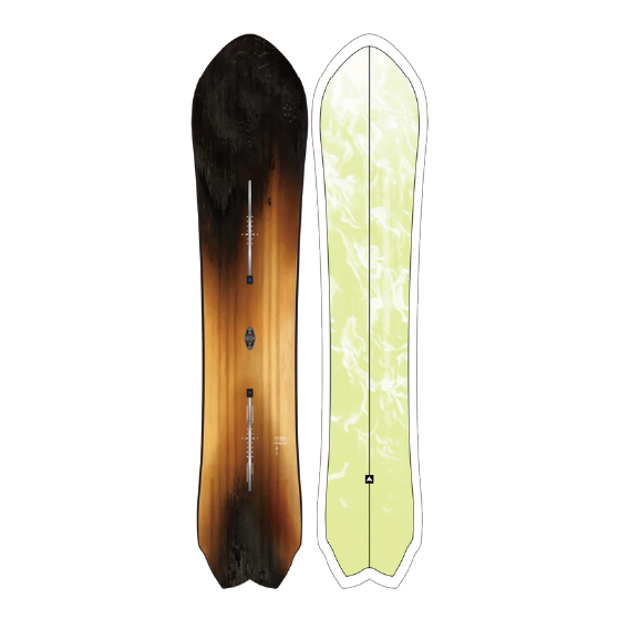 BURTON スノーボード バートン Fish 3D Directional Flat Top No Color 2223515A03 26-27 板 日本正規品