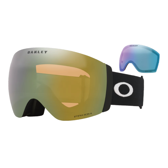 OAKLEY ゴーグル オークリー  FLIGHT DECK PRO L AF BLACK 0OO7141A-05 26-27 スノーボードゴーグル 日本正規品