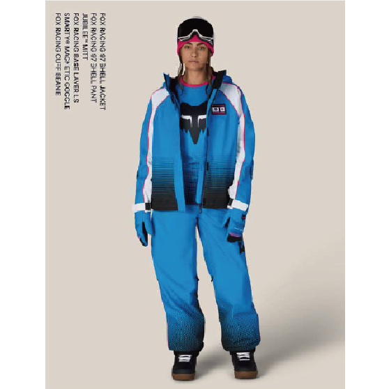686 ウェア ロクハチロク WOMENS FOX RACING 97 SHELL PANT FOX BLUE