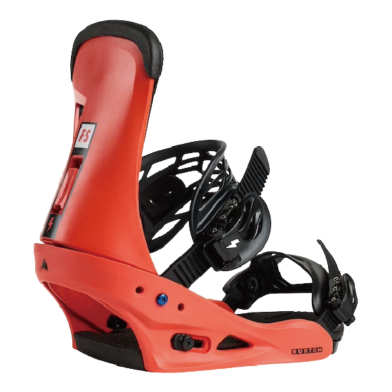 スノーボード バインディング バートン BURTON FREESTYLE Fiesta Red 25-26 送料無料 日本正規品