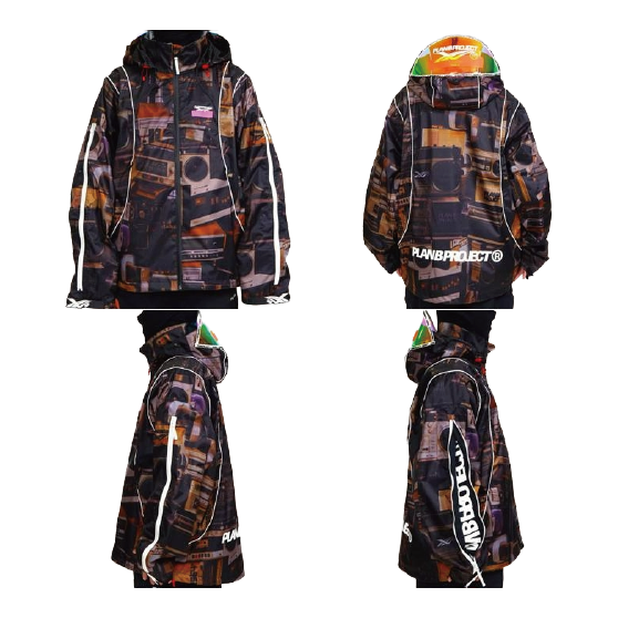 PLAN B ウェア プラン ビー FULL ZIP JACKET ( 2layer fabric ) 26-27 スノーボードウェア 日本正規品