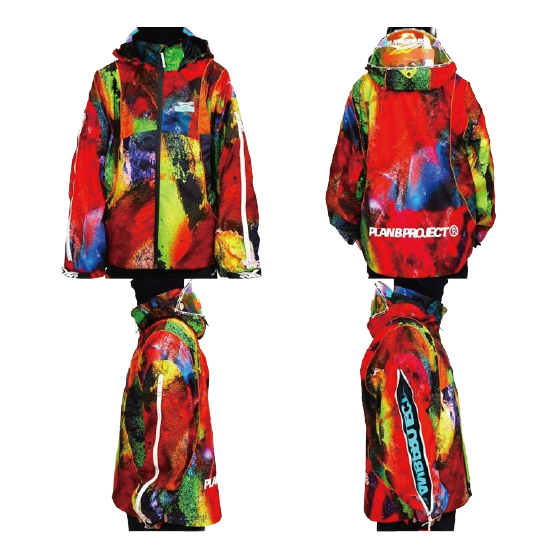 PLAN B ウェア プラン ビー FULL ZIP JACKET ( 2layer fabric ) 26-27 スノーボードウェア 日本正規品