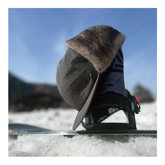 EBS エビス [ebs] FUR CAP 24-25 スノーボード キャップ White