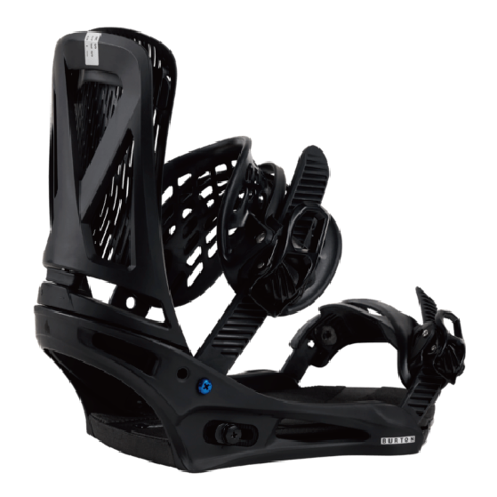 BURTON ビンディング バートン  Men's Genesis Re:Flex Black 1054719A02 26-27 バインディング 日本正規品