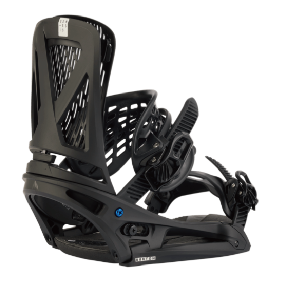 BURTON ビンディング バートン  Men's Genesis EST Black 1056319A02 26-27 バインディング 日本正規品