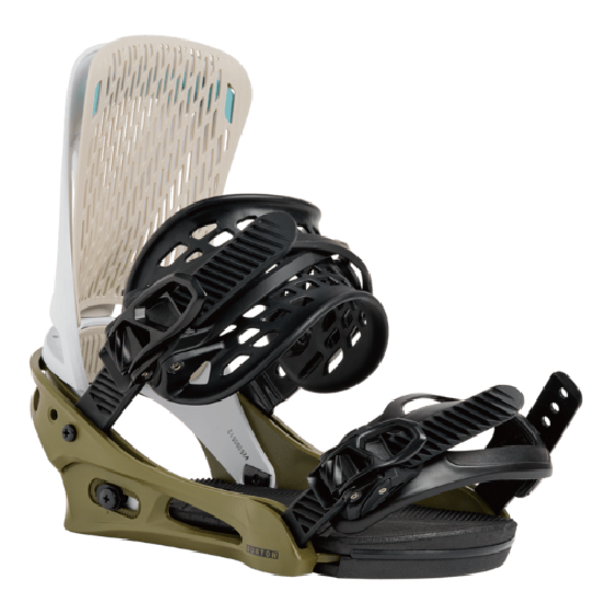 BURTON ビンディング バートン  Men's Genesis Re:Flex White/Dried Moss 1054719E9M 26-27 バインディング 日本正規品