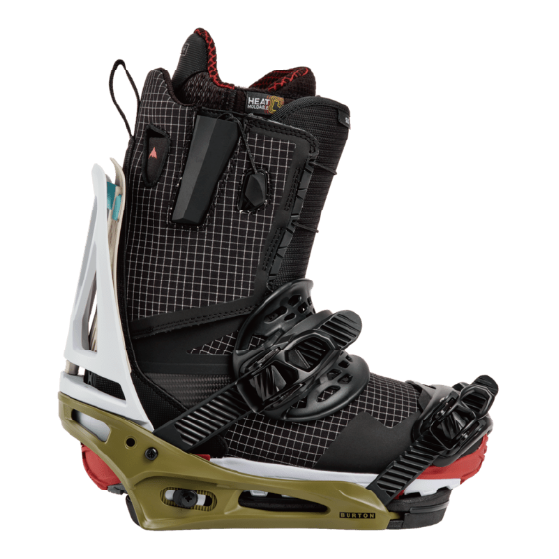 BURTON ビンディング バートン  Men's Genesis Re:Flex White/Dried Moss 1054719E9M 26-27 バインディング 日本正規品