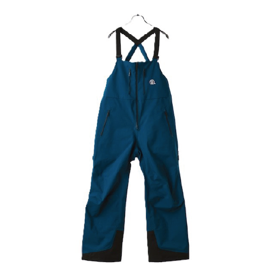UNFUDGE ウェア アンファッジ GENTLE BIB PANTS WIDE FIT DARK NAVY 26