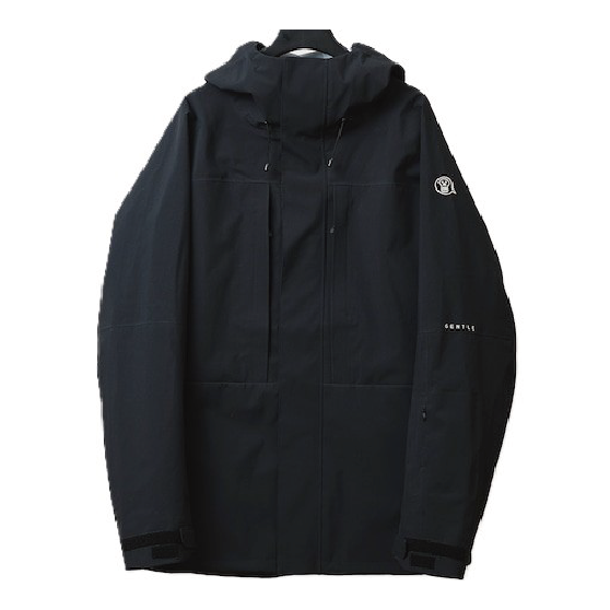 UNFUDGE ウェア アンファッジ  GENTLE JACKET BLACK 26-27 スノーボードウェア 日本正規品