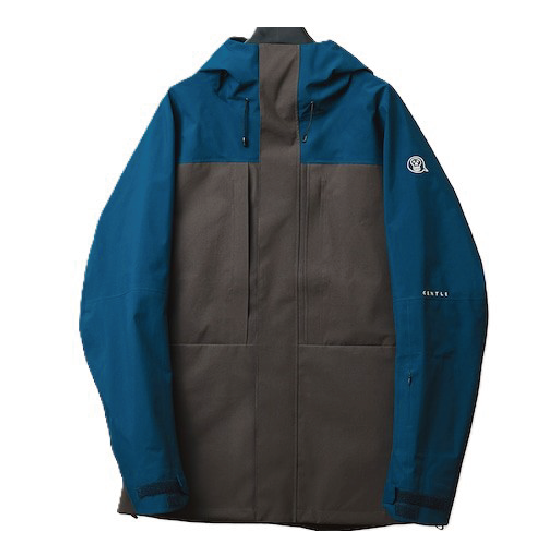 UNFUDGE ウェア アンファッジ  GENTLE JACKET CHARCOAL / DARK NAVY 26-27 スノーボードウェア 日本正規品