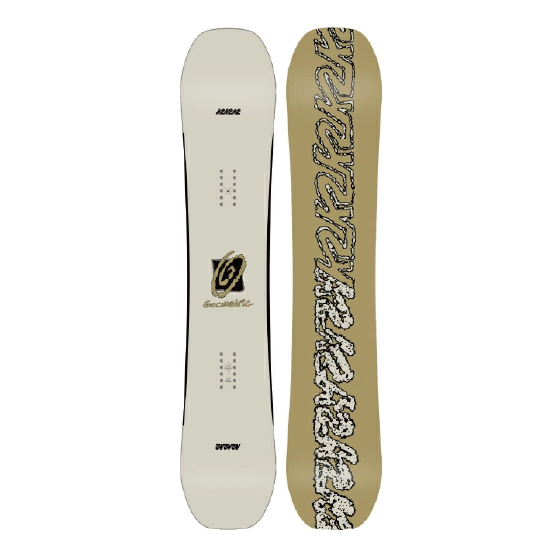 ダブルキャンバー スノーボード｜操作性と安定感を両立