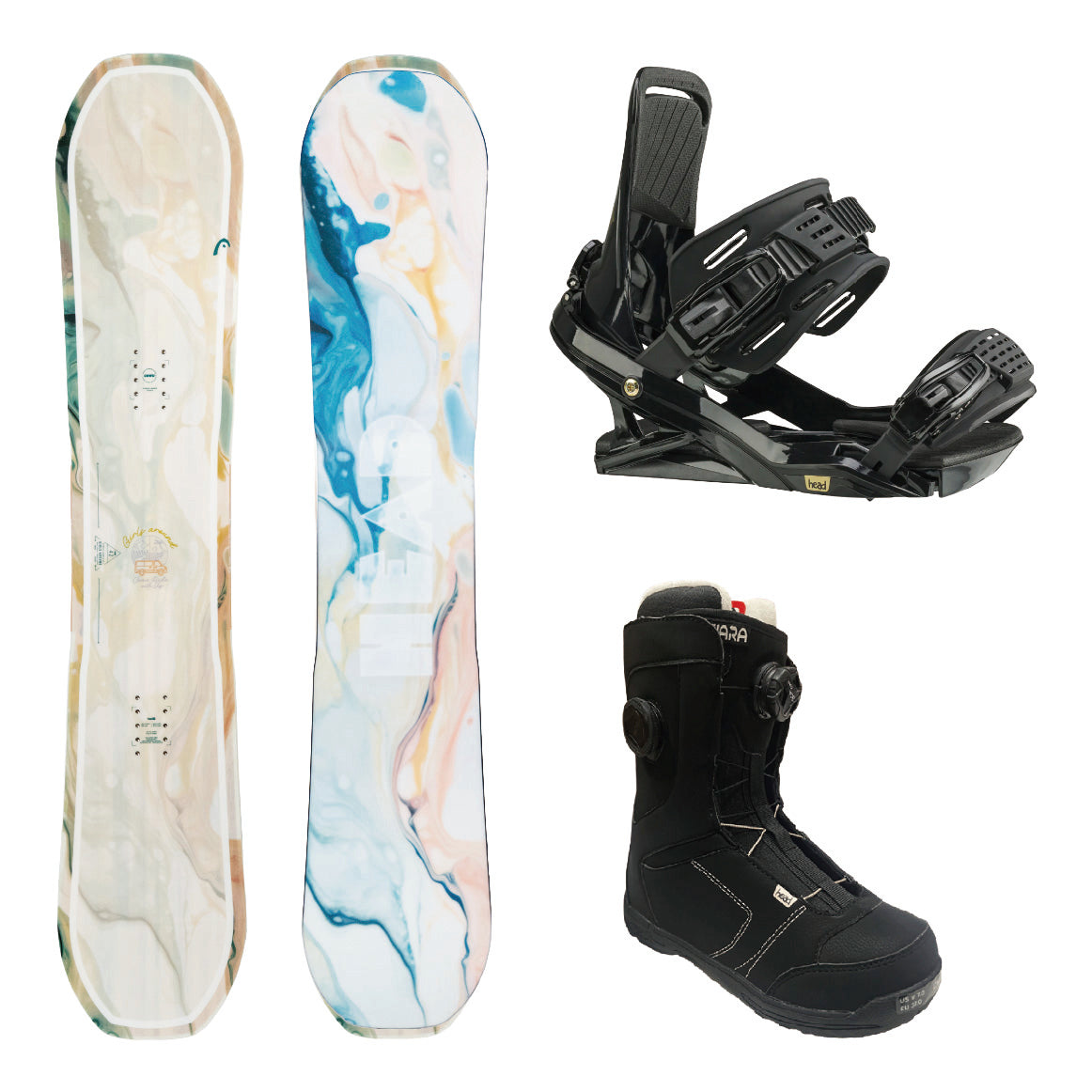 HEAD GIRLS AROUND DCT & FX FAY black & TIARA black 3-piece set 25-26