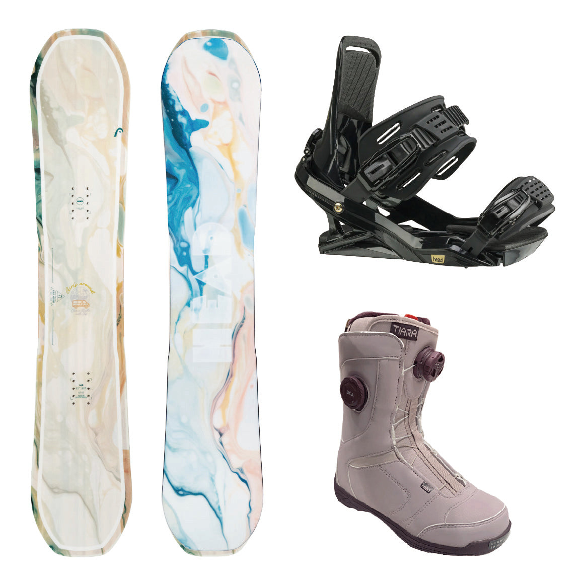 HEAD スノーボードブーツ FPGレディース 24cm HEAD スノーボードブーツ FPGレディース 24cm HEAD スノーボードブーツ