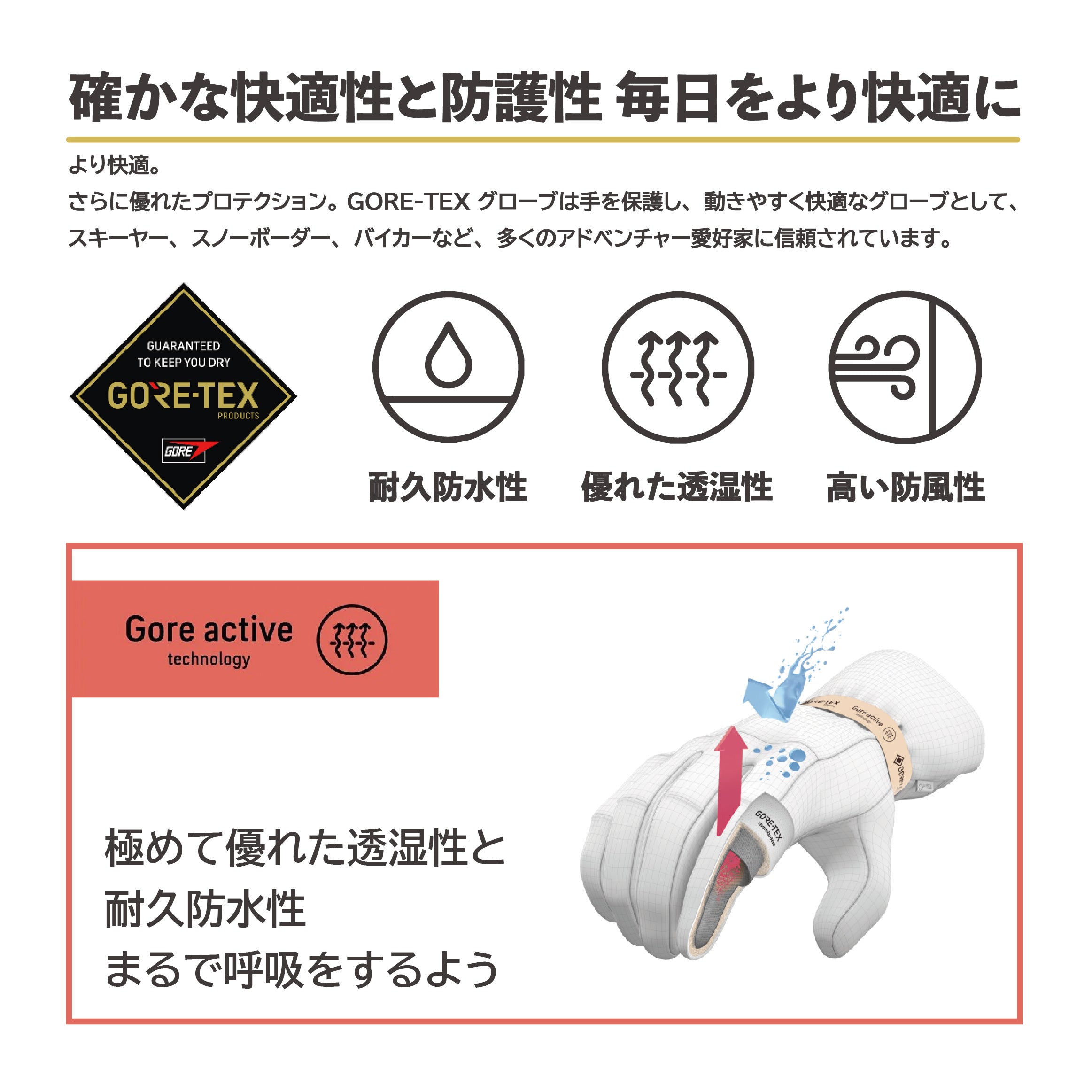 スノーボード グローブ バートン BURTON [ak] GORE-TEX Clutch Gloves