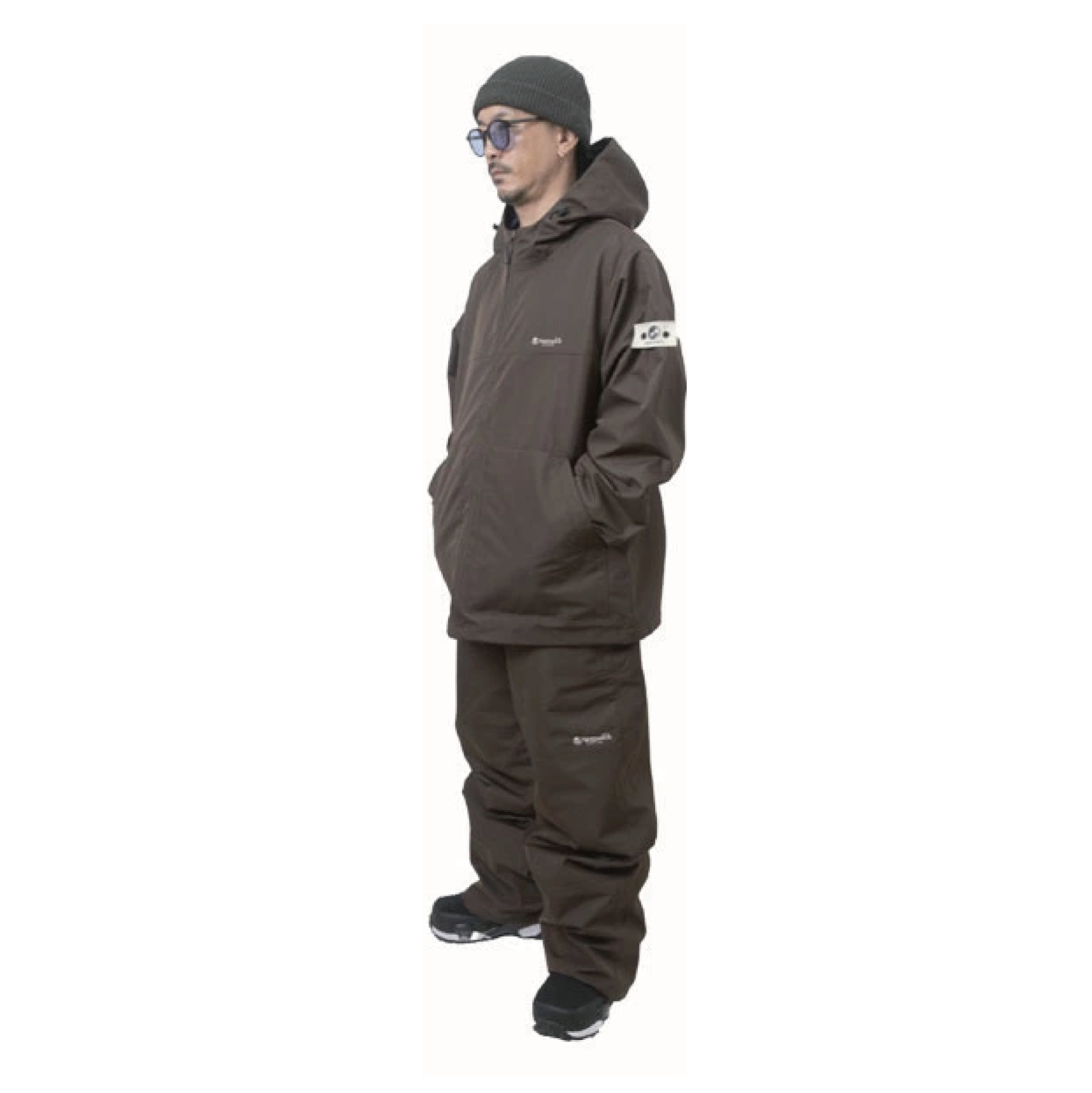 2023-24 NOMADIC GRIND JKT ブラウン　Lサイズ NOMADIK ノマディック GRIND JKT スノーボード ウェア ジャケット ユニ