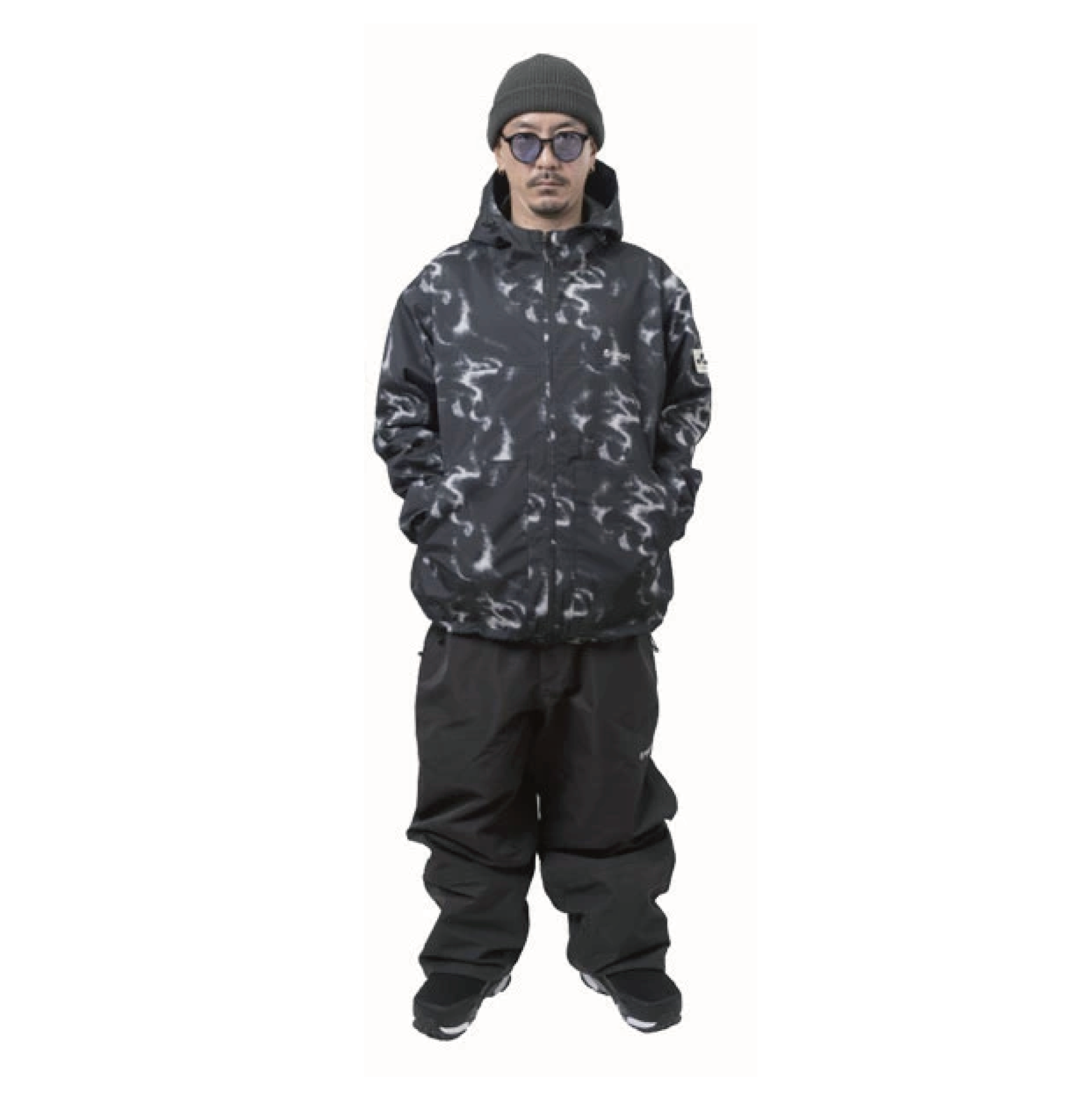 NOMADIK ウェア ノマディック GRIND JKT SMOKE PRINT 26-27 NOMADIK ウェア ノマディック GRIND JKT SMOKE PRINT 26-27