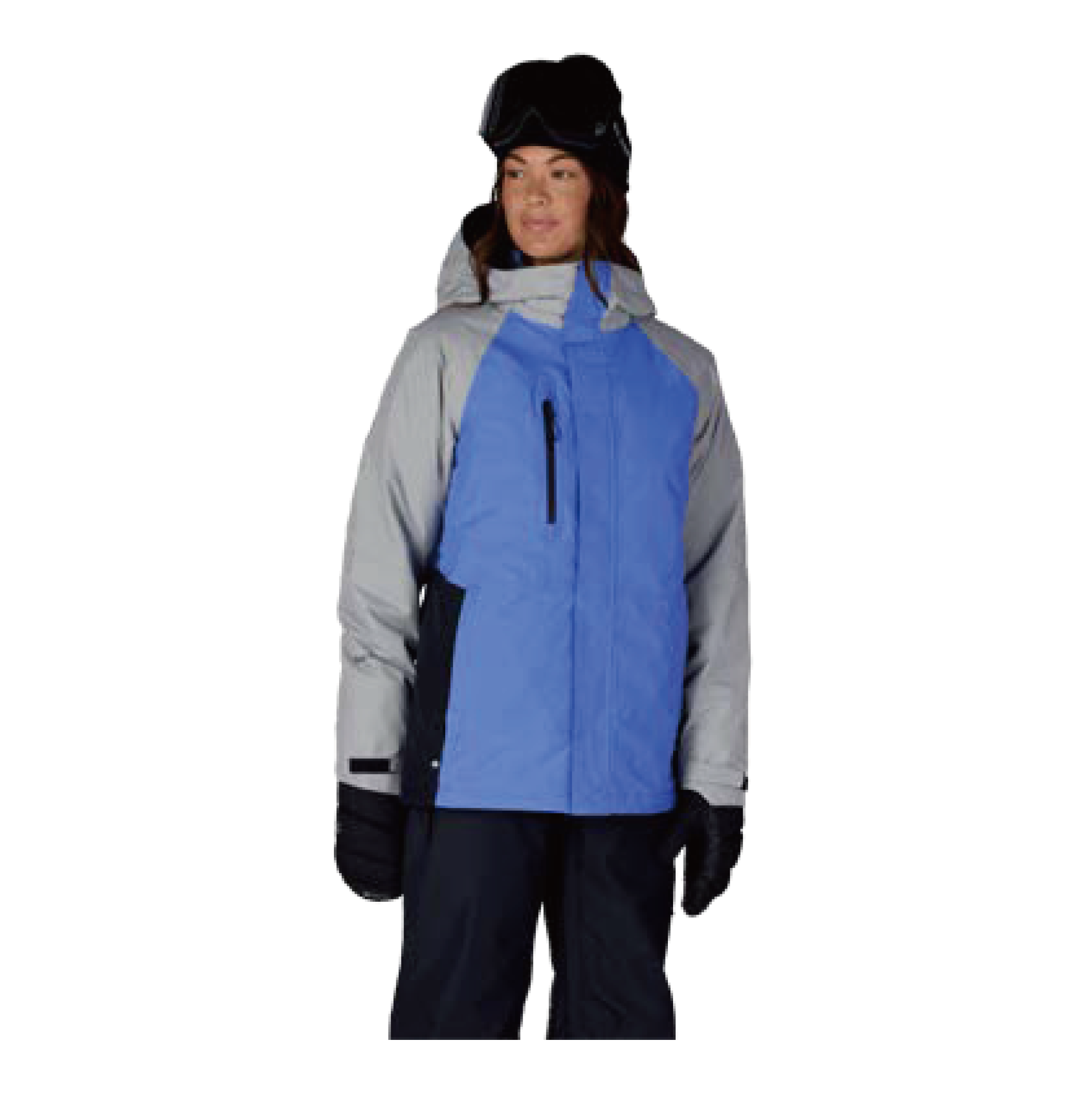 686 ウェア ロクハチロク WOMENS GORE-TEX WILLOW™ INSULATED JACKET ALPENGLOW BLUE COLORBLOCK M5WN335 26-27 スノーボードウェア 日本正規品