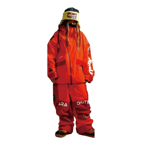 MTN,ROCK STAR ウェア マウンテン ロックスター PARACHUTE PANTS ( 3layer fabric ) 26-27 スノーボードウェア 日本正規品