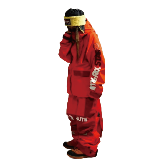 MTN,ROCK STAR ウェア マウンテン ロックスター PARACHUTE PANTS ( 3layer fabric ) 26-27 スノーボードウェア 日本正規品
