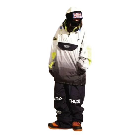 MTN,ROCK STAR ウェア マウンテン ロックスター PARACHUTE PANTS ( 3layer fabric ) 26-27 スノーボードウェア 日本正規品