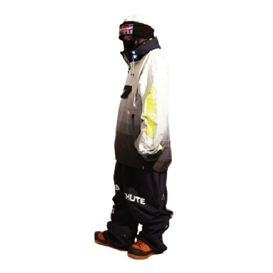MTN,ROCK STAR ウェア マウンテン ロックスター PARACHUTE PANTS ( 3layer fabric ) 26-27 スノーボードウェア 日本正規品