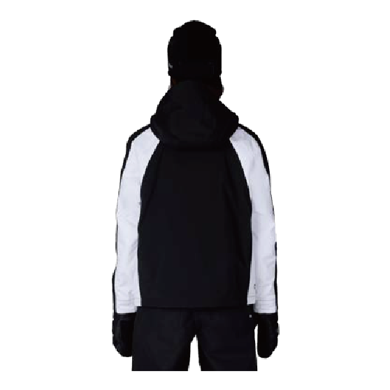 686 ウェア ロクハチロク WOMENS HOLOGRAM? SHELL JACKET BLACK WHITE COLORBLOCK M5WN331 26-27 スノーボードウェア 日本正規品