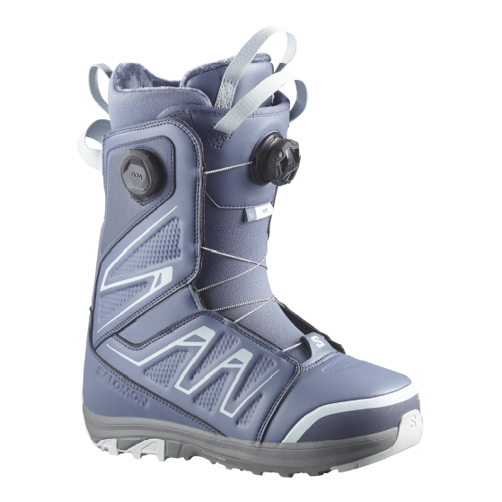 SALOMON ブーツ  IVY BOA SJ BOA Grisaille/Ballad Blue/Steel Gray L49277100 26-27 スノーボードブーツ 日本正規品