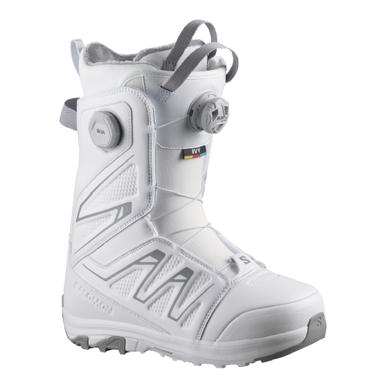SALOMON ブーツ  IVY BOA SJ BOA White/White/Alloy L49298900 26-27 スノーボードブーツ 日本正規品