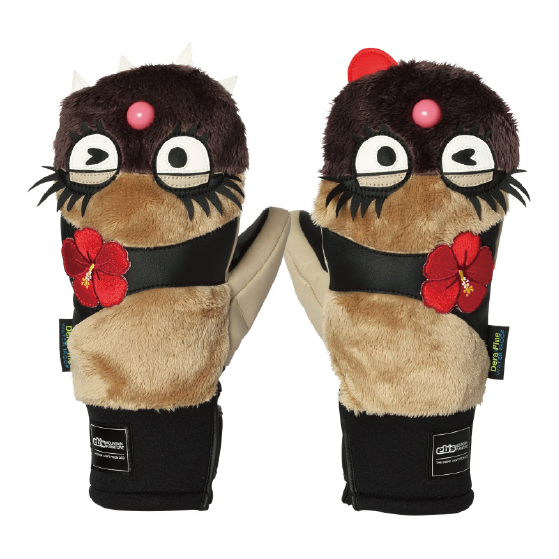 EBS グローブ エビス KEMONO CHAN GAL 4600018 26-27 スノーボードグローブ 日本正規品
