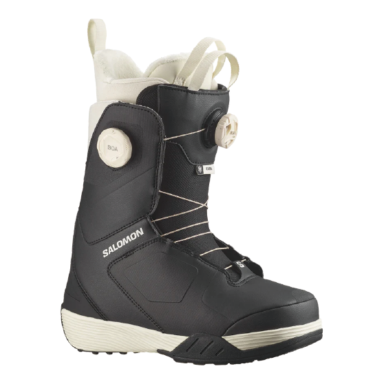 スノーボード ブーツ サロモン SALOMON KIANA DUAL BOA BLACK / BLACK / VANILLA ICE 25-26 送料無料 日本正規品