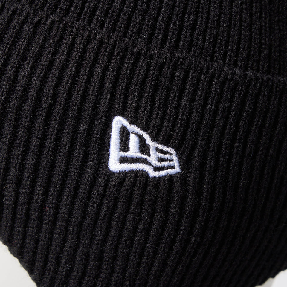 NEWERA ニューエラ [newera] KIDS RIB SQUARE KNIT FLAP BLK 25-26 スノーボード アクセサリー -