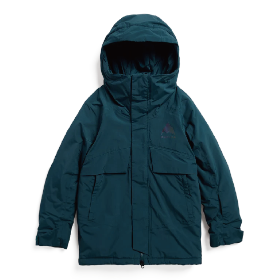 BURTON ウェア バートン  Kids' Ascutney 2L Jacket Deep Emerald 2431210AH5 26-27 スノーボードウェア 日本正規品