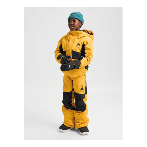 BURTON ウェア バートン  Kids' Ascutney 2L Jacket Goldenrod/True Black 2431210BET 26-27 スノーボードウェア 日本正規品