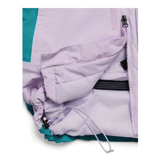 BURTON ウェア バートン  Kids' Ascutney 2L Jacket Moondust Purple/Pacific Teal 2431210E8L 26-27 スノーボードウェア 日本正規品