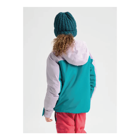 BURTON ウェア バートン  Kids' Ascutney 2L Jacket Moondust Purple/Pacific Teal 2431210E8L 26-27 スノーボードウェア 日本正規品