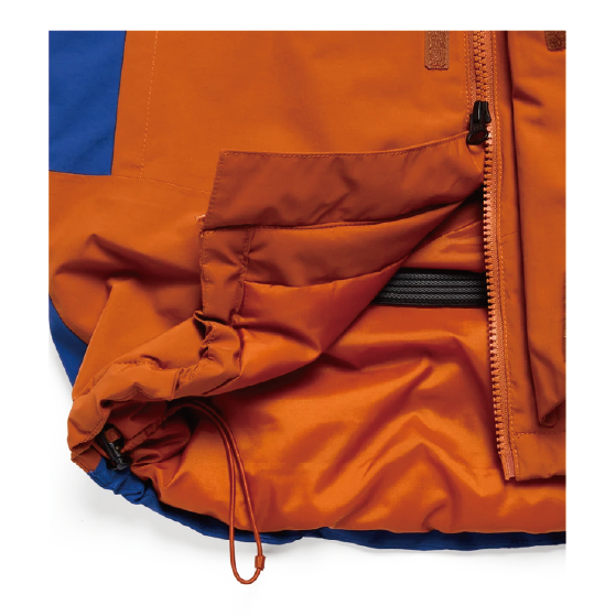 BURTON ウェア バートン  Kids' Ascutney 2L Jacket Spiced Chai/Twilight Blue 2431210E2V 26-27 スノーボードウェア 日本正規品