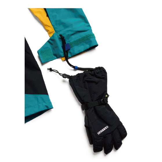 BURTON ウェア バートン  Kids GORE-TEX Shell Jacket Pacific Teal/Goldenrod/True Black 2431910FAA 26-27 スノーボードウェア 日本正規品