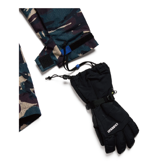 BURTON ウェア バートン  Kids' Burton Hillslope 2L Jacket Seersucker Camo 2431310E0E 26-27 スノーボードウェア 日本正規品