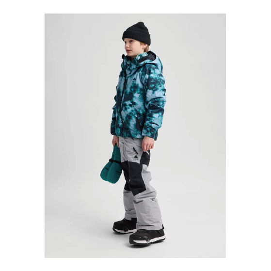 BURTON ウェア バートン  Kids' Burton Hillslope 2L Jacket Crumple Dye 2431310EZI 26-27 スノーボードウェア 日本正規品